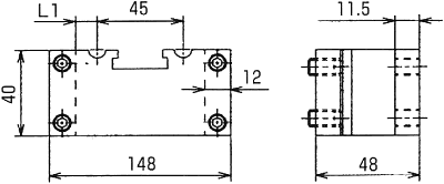 角バイトホルダ(クロス)