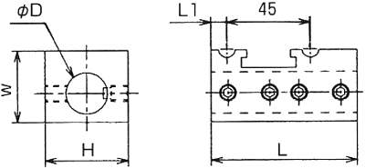 ボーリングホルダ(シングル)