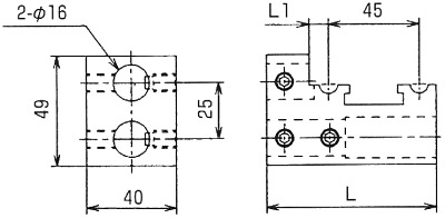 ボーリングホルダ(ダブル)