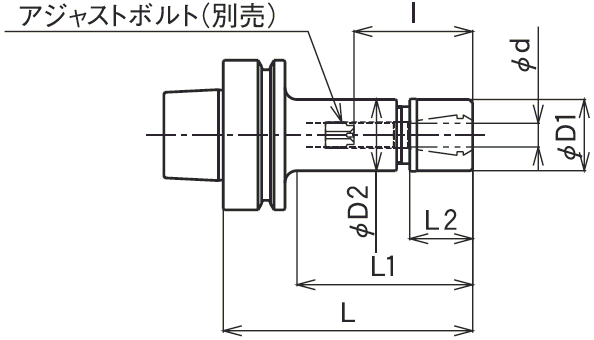 コレットホルダEXH型