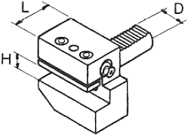 バイトホルダ Square Tool B1 Type