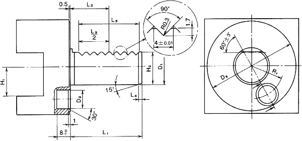 DIN69880-1 シャンク部規格